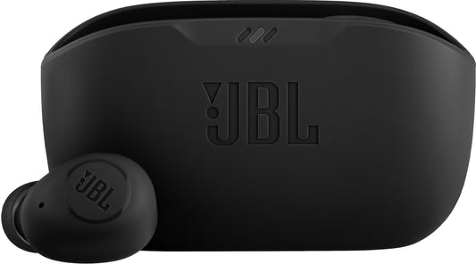 Håndfrie Bluetooth JBL Wave Buds, TWS, svart JBLWBUDSBLK