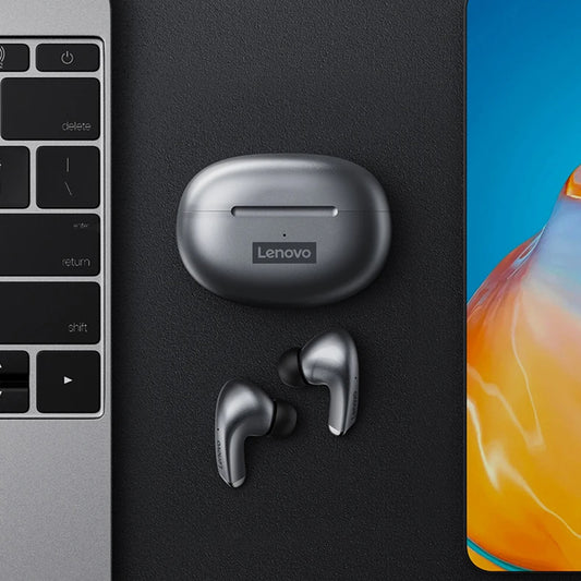 Handsfree Bluetooth Lenovo ThinkPlus LP5, TWS, Hvit
