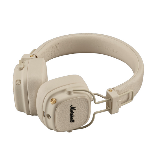 Handsfree Bluetooth Marshall Major V, A2DP, Krem, Reseglet