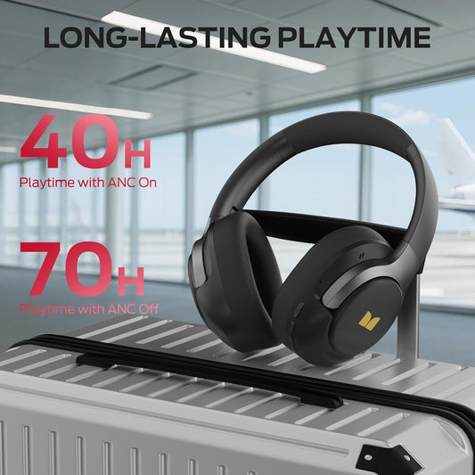 Handsfree Bluetooth Monster Persona 5th, MultiPoint, A2DP, ANC, Svart