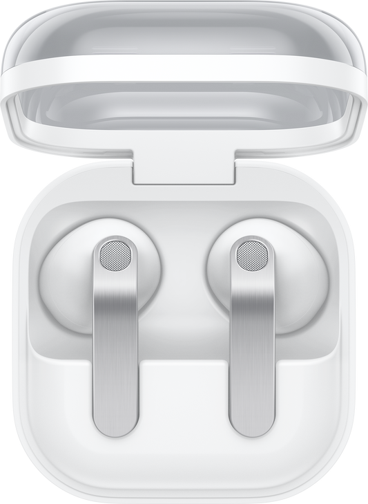 Handsfree Bluetooth Samsung Galaxy Buds4, Hvit SM-R540NZWAEUE