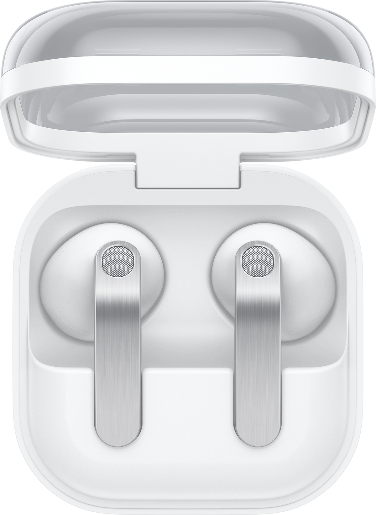 Handsfree Bluetooth Samsung Galaxy Buds4, Hvit SM-R540NZWAEUE