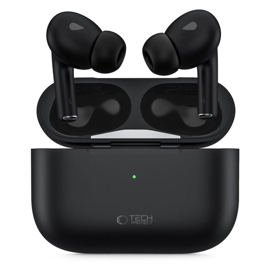 Håndfri Bluetooth Tech-Protect Ultraboost Pro, TWS, svart