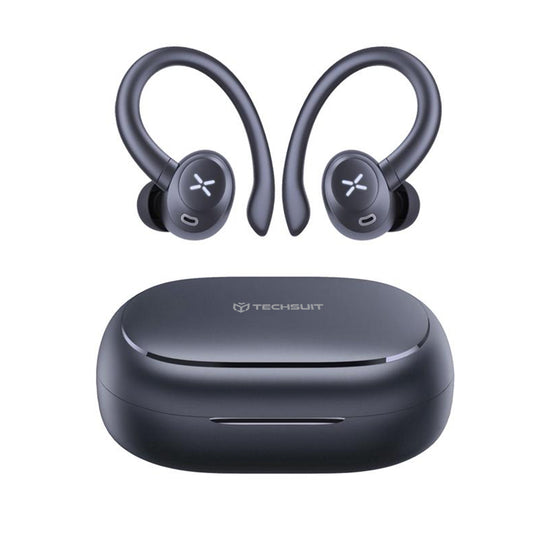 Handsfree Bluetooth Techsuit CW4 AirTune, TWS, Svart