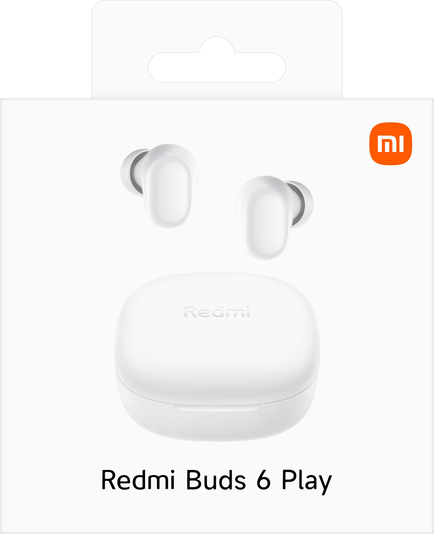 Handsfree Bluetooth Xiaomi Redmi Buds 6 Play, TWS, Hvit BHR8773GL