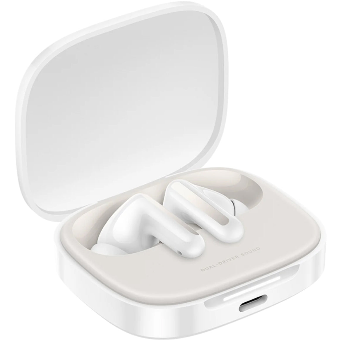 Handsfree Bluetooth Xiaomi Redmi Buds 6, TWS, ANC, Hvit BHR9250GL