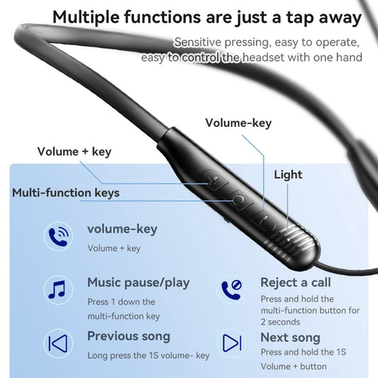 Handsfree Bluetooth Yesido YSP20, A2DP, Svart