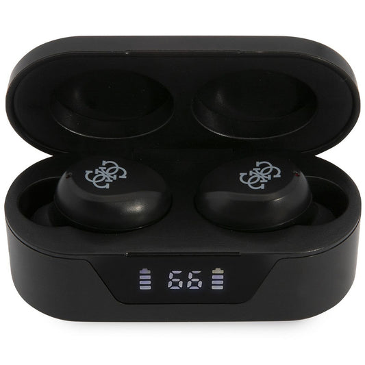 Handsfree Bluetooth Guess Classic Logo, TWS, Svart