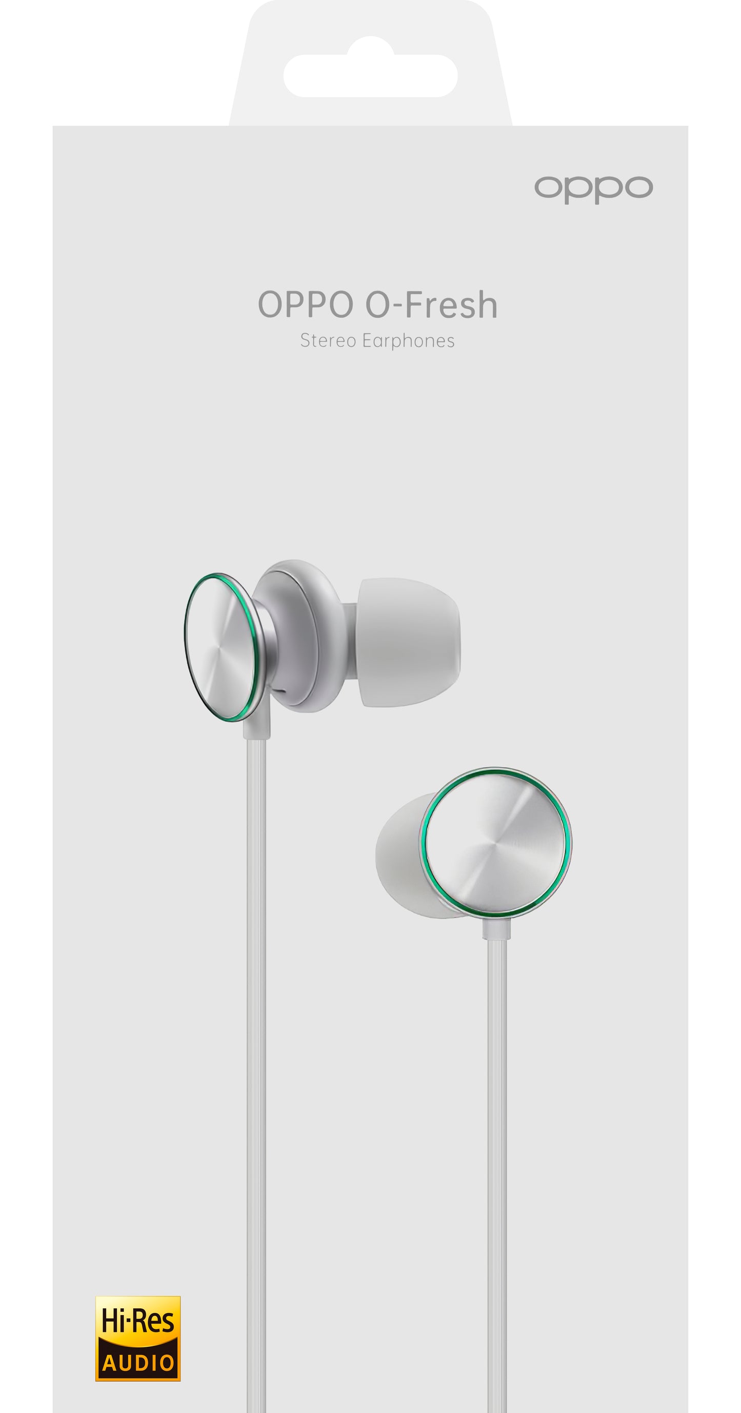 Håndfri 3,5 mm Oppo MH151, grå