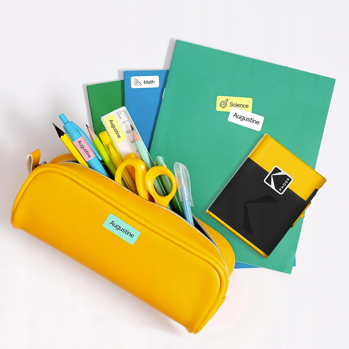Rull med selvklebende etiketter for Kodak Label Era-skriver, sett med 12 stk