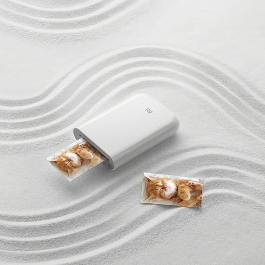 Xiaomi Zink Photo Paper for Mi Portable Photo Printer, sett med 20 stykker TEJ4019GL