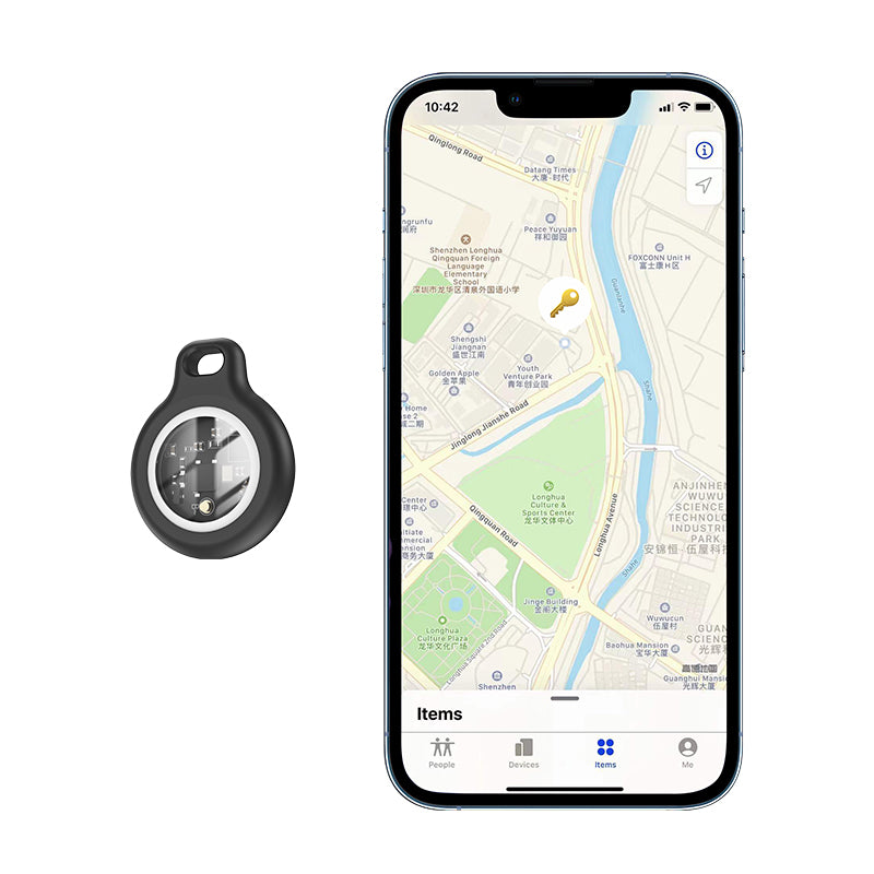 HOCO SmartTag E91 for iOS-serien, Svart