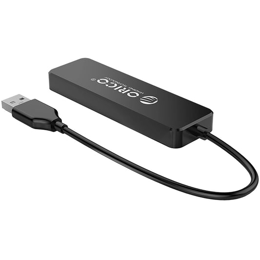 Hub USB Orico FL01, 4 x USB-A, Svart