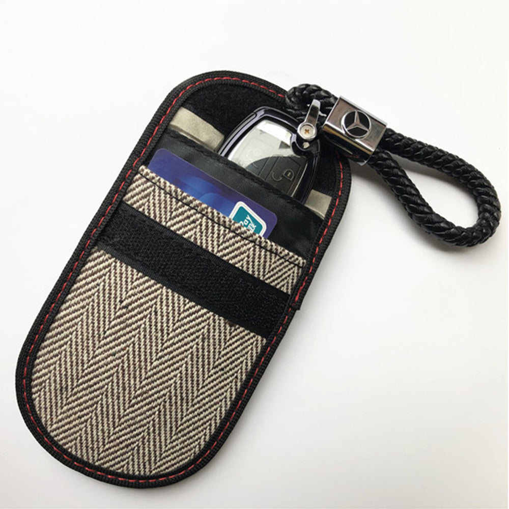 Lommebok med RFID-beskyttelse Techsuit AF1, Beige