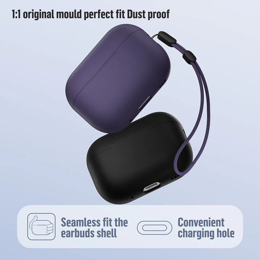 Blueo Liquid-etui for Apple AirPods Pro 2, Rosa