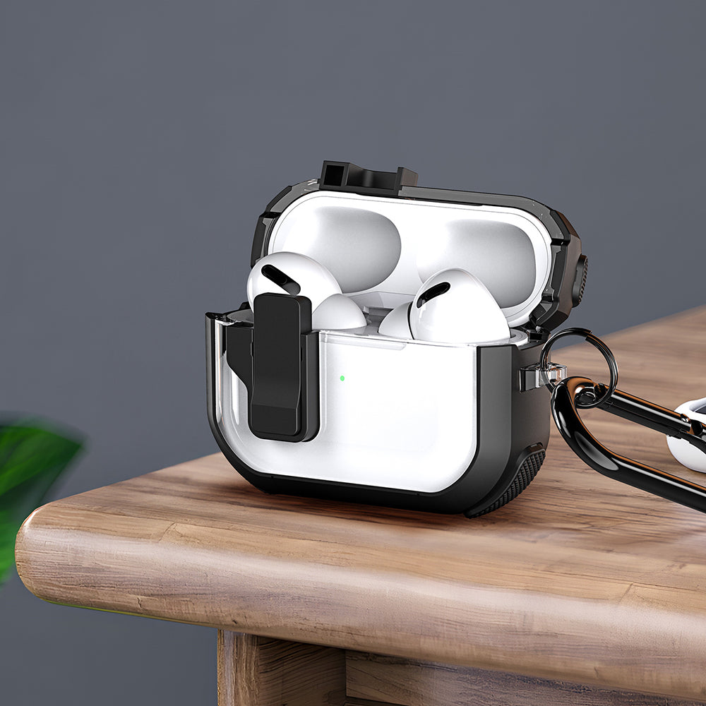 DUX DUCIS PECN deksel for Apple AirPods 4, Rosa Hvit