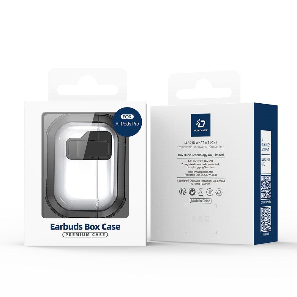 DUX DUCIS PECN deksel for Apple AirPods 4, Rosa Hvit