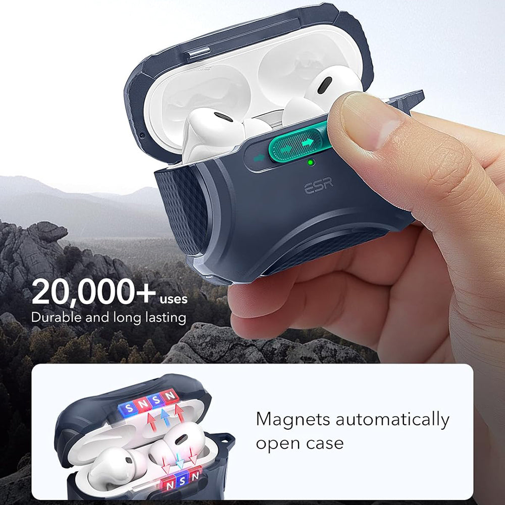 ESR Cyber-deksel for Apple AirPods Pro Series, Blå