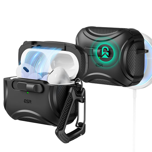 ESR Cyber-deksel for Apple AirPods Pro Series, Svart
