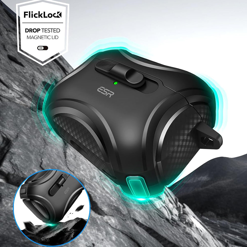 ESR Cyber-deksel for Apple AirPods Pro Series, Svart