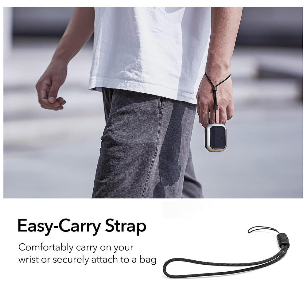 ESR Orbit Hybrid-deksel for Apple AirPods 4, Hvit