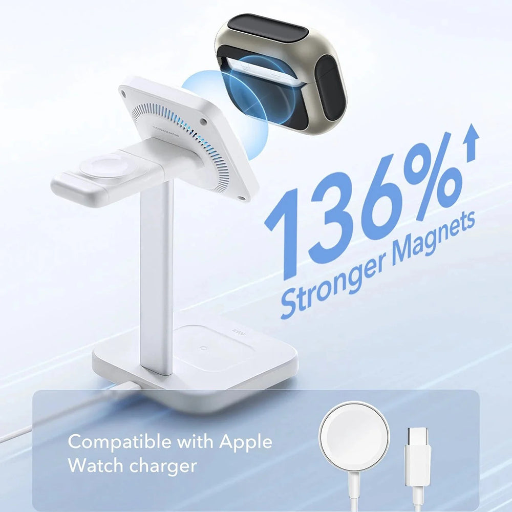 ESR Orbit Hybrid-deksel for Apple AirPods Pro 3, Grå