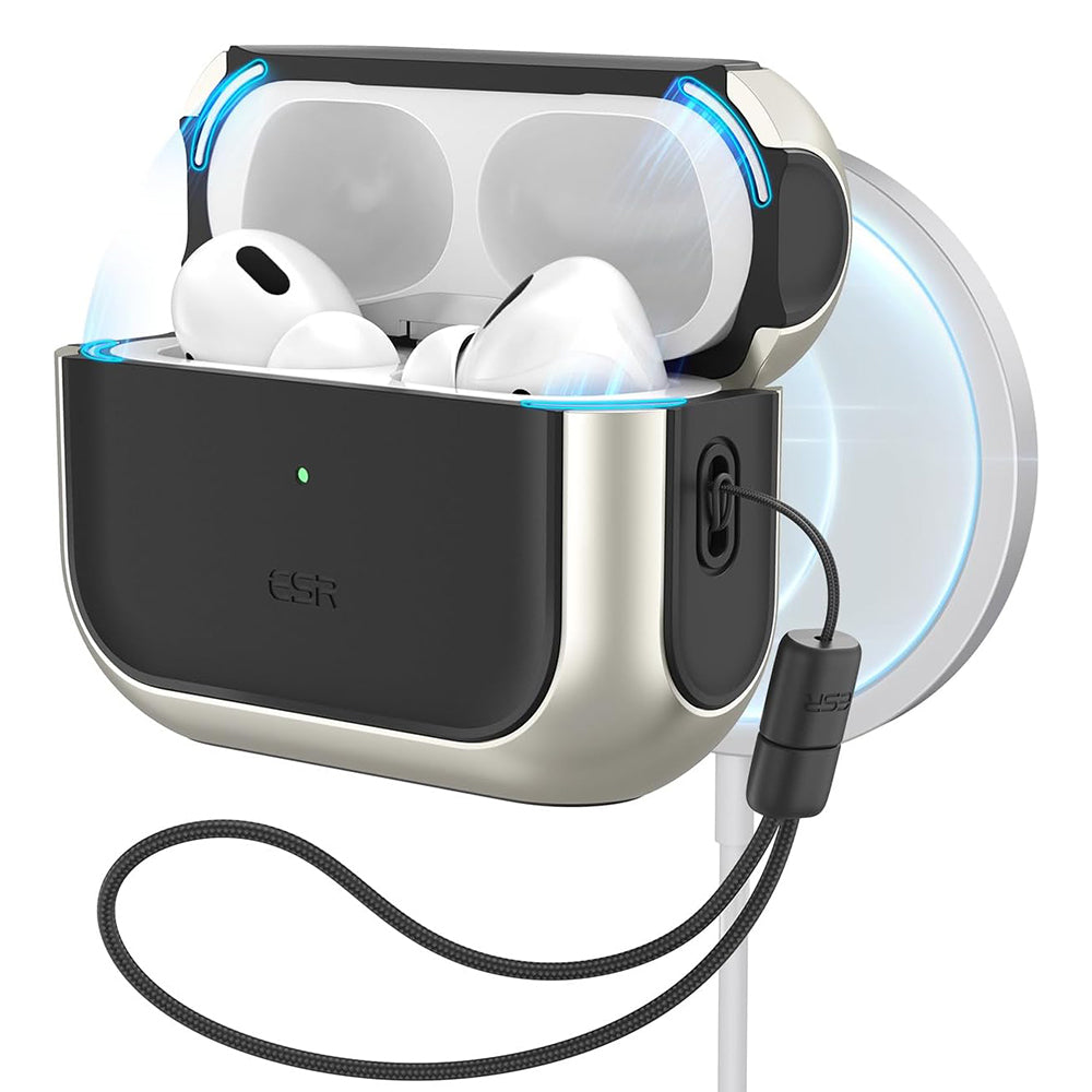 ESR Orbit Hybrid-deksel for Apple AirPods Pro Series, Grå