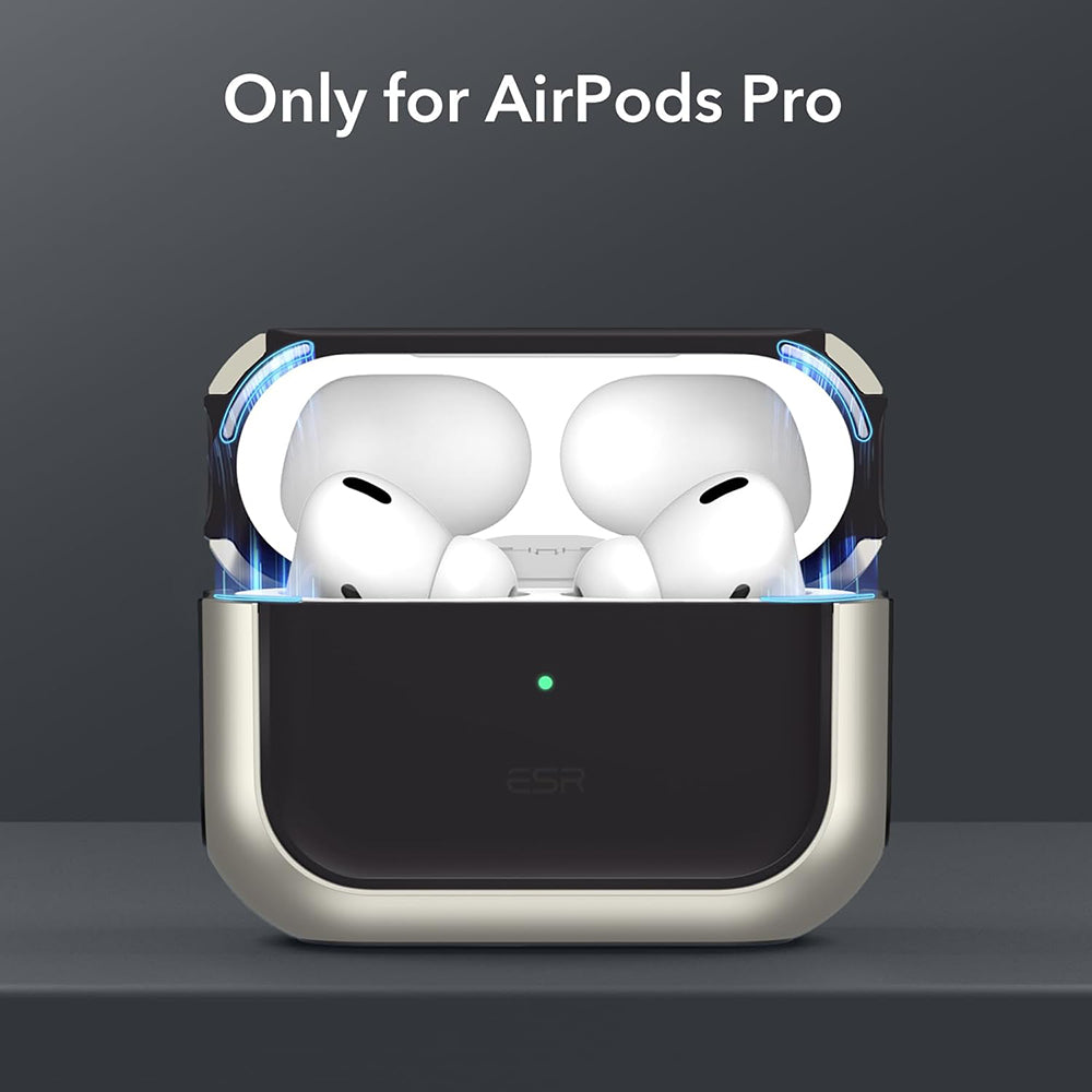 ESR Orbit Hybrid-deksel for Apple AirPods Pro Series, Grå