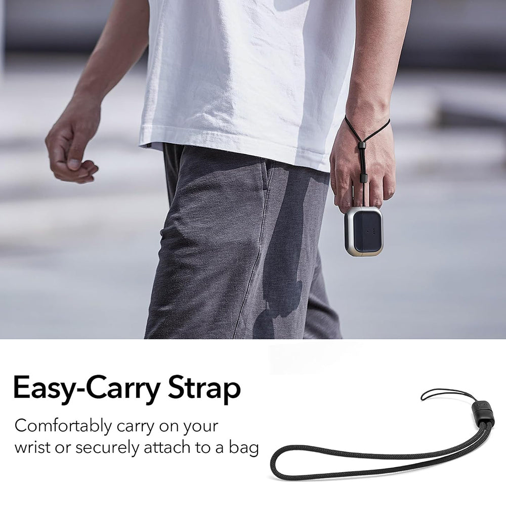 ESR Orbit Hybrid-deksel for Apple AirPods Pro Series, Grå