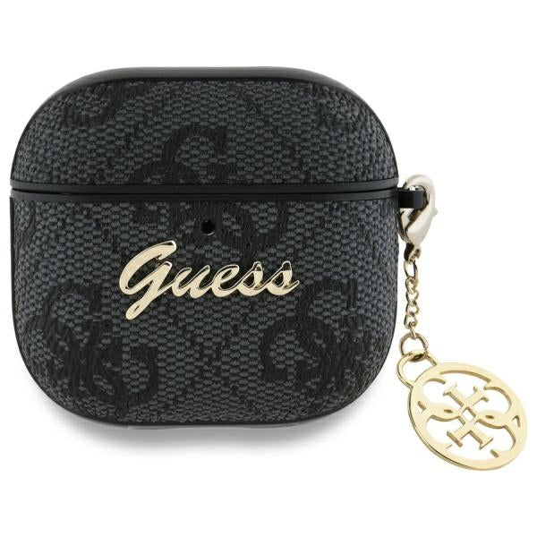 Guess 4G Charm deksel for Apple AirPods 4, Svart