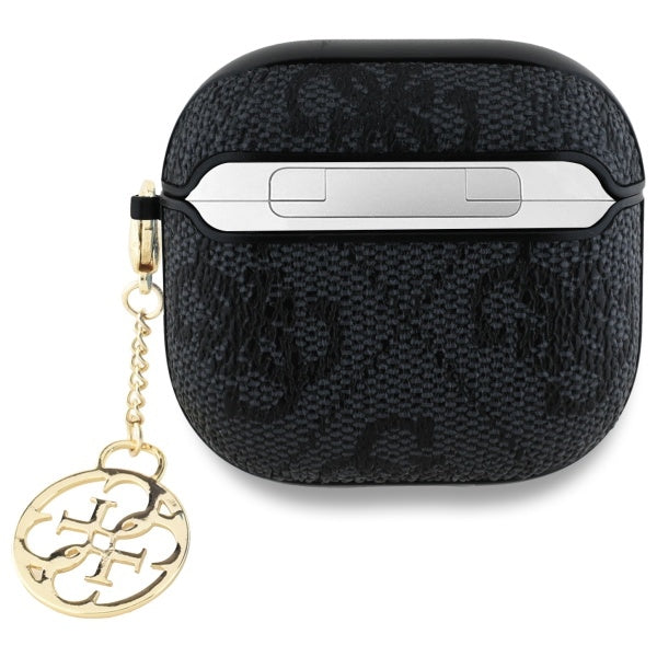 Guess 4G Charm deksel for Apple AirPods 4, Svart