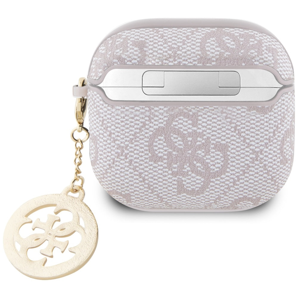 Guess 4G Strass Charm deksel for Apple AirPods 4, Rosa