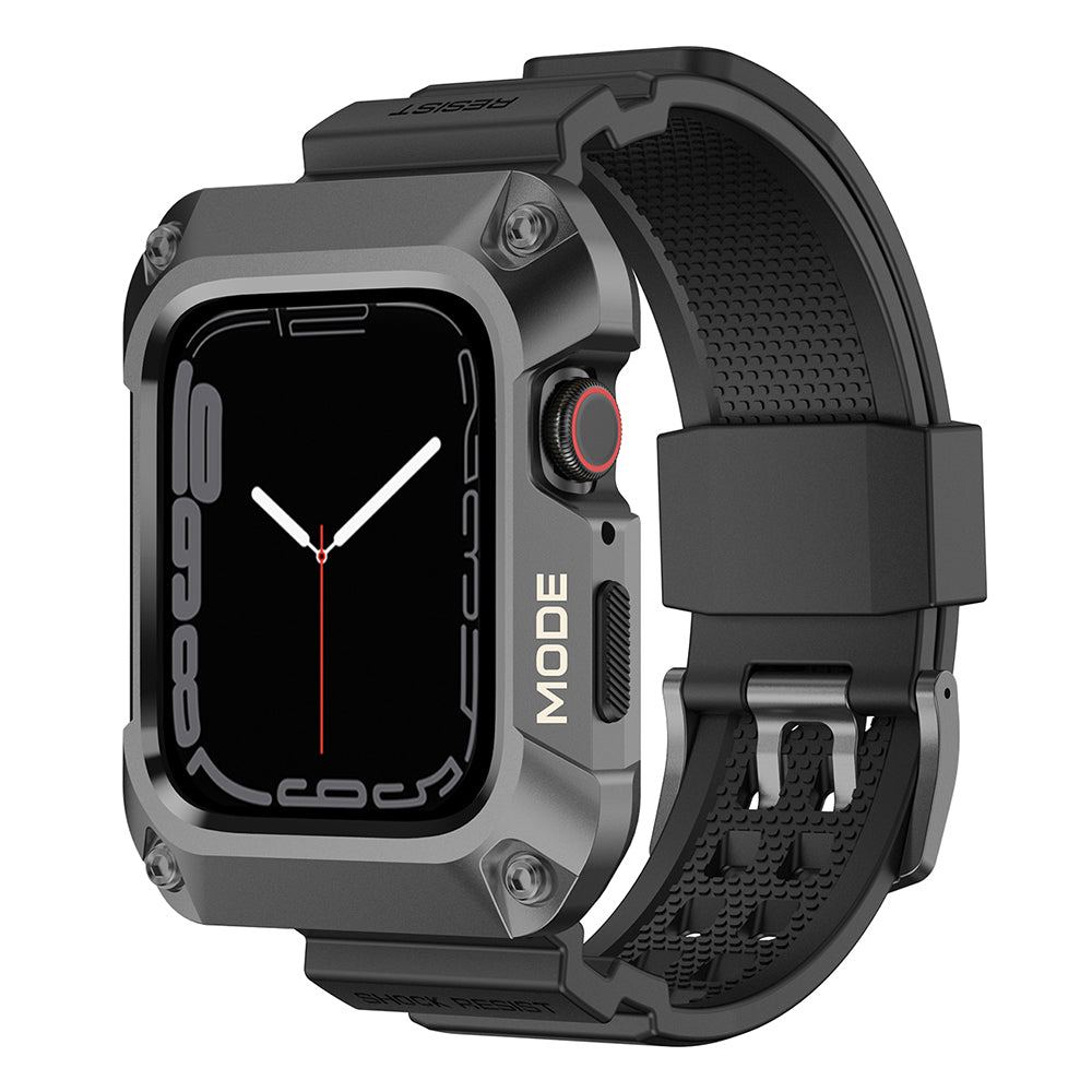 Lito RuggedArmor reim for Apple Watch 44mm Series, Grå