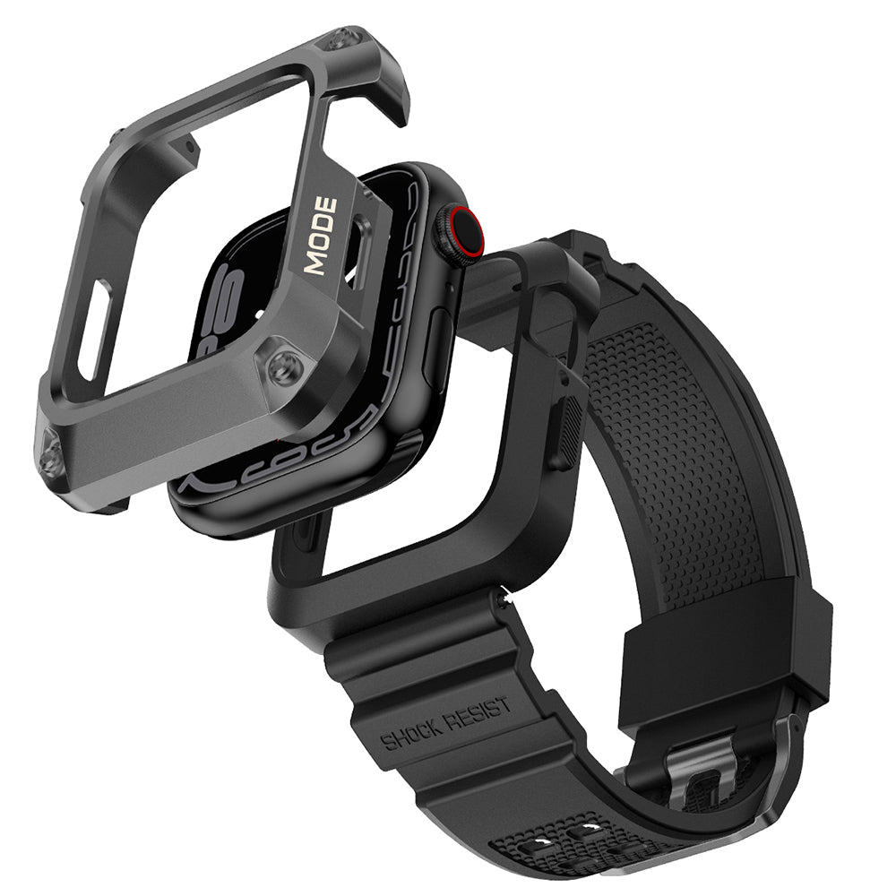 Lito RuggedArmor reim for Apple Watch 44mm Series, Grå