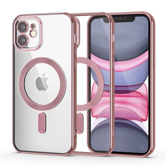 MagSafe-deksel for Apple iPhone 11, Tech-Protect, Magshine, Magshine, Pink Gold