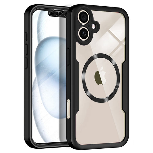 MagSafe-deksel for Apple iPhone 17, Techsuit, ColorVerse 360, Svart