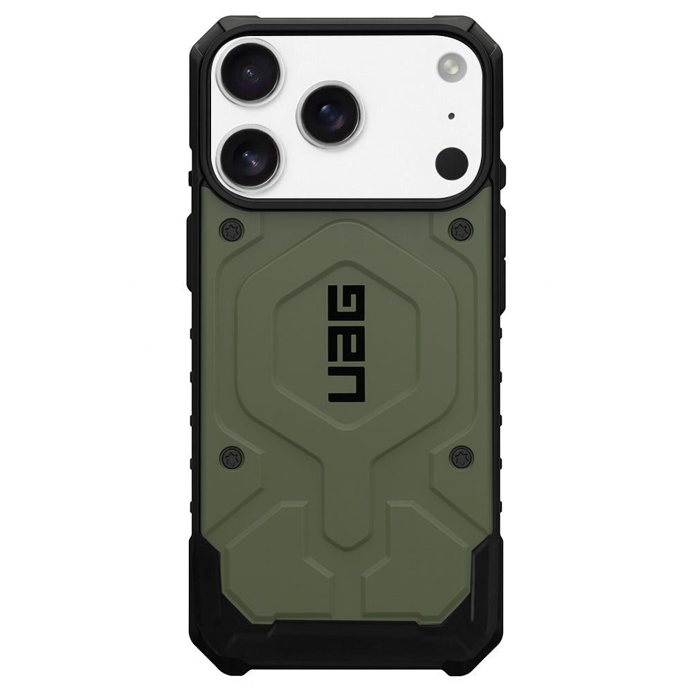 MagSafe-deksel for Apple iPhone 17 Pro, Urban Armor Gear, Pathfinder, Grønn, Reseglet