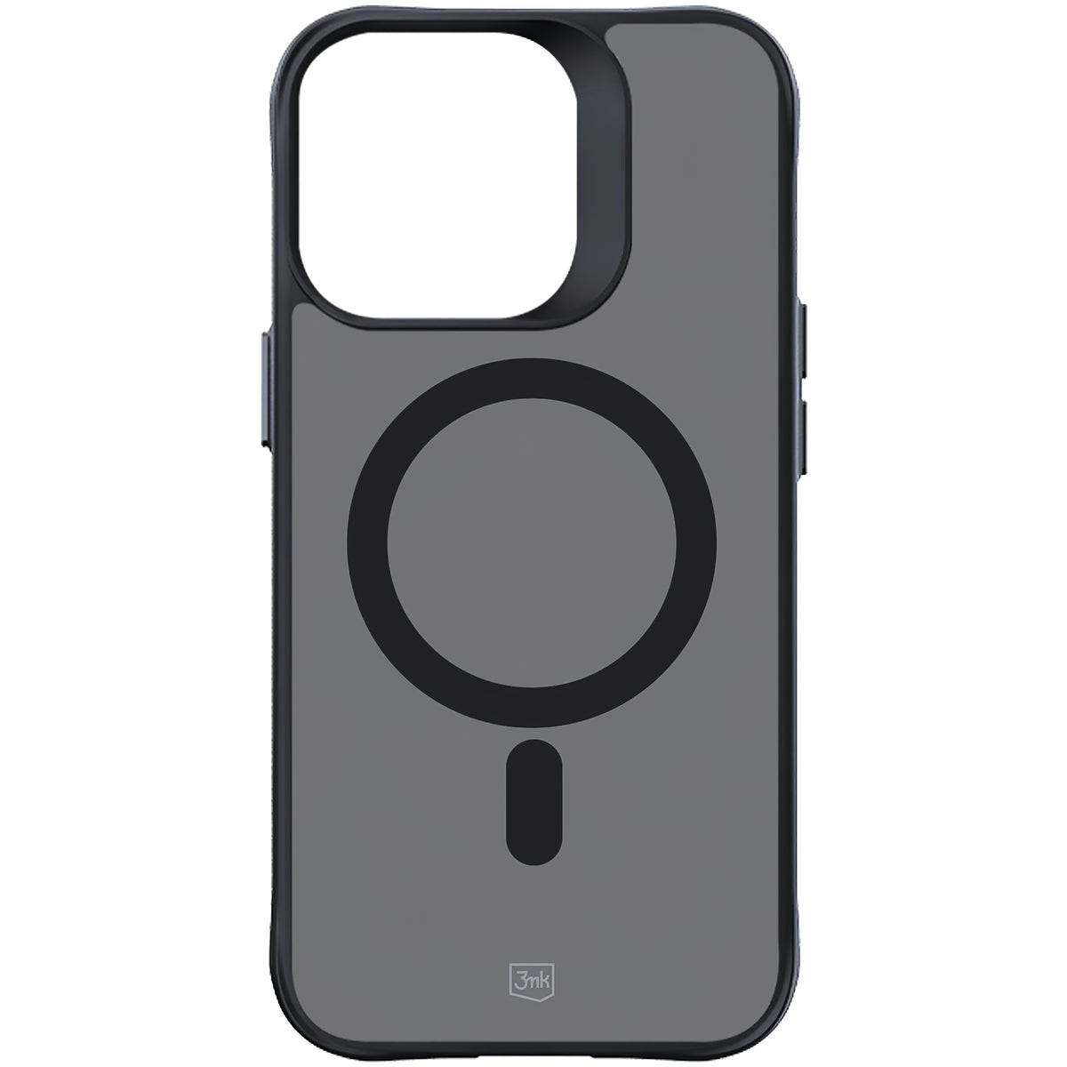 MagSafe-etui for Apple iPhone 15 Pro Max, 3MK, Smoke MagCase, svart