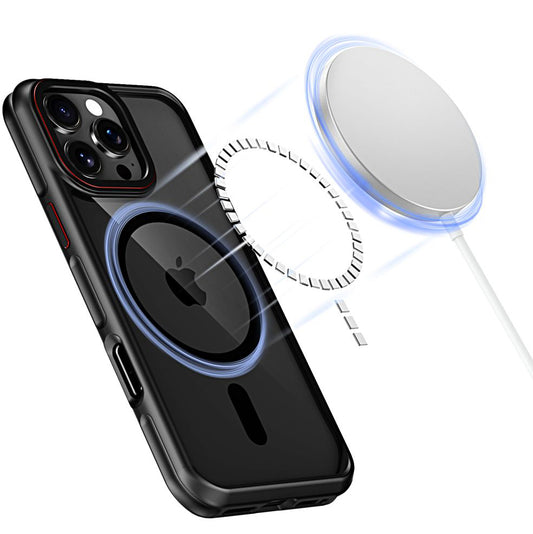 MagSafe-etui for Apple iPhone 16 Pro, Tech-Protect, Maghybrid, svart