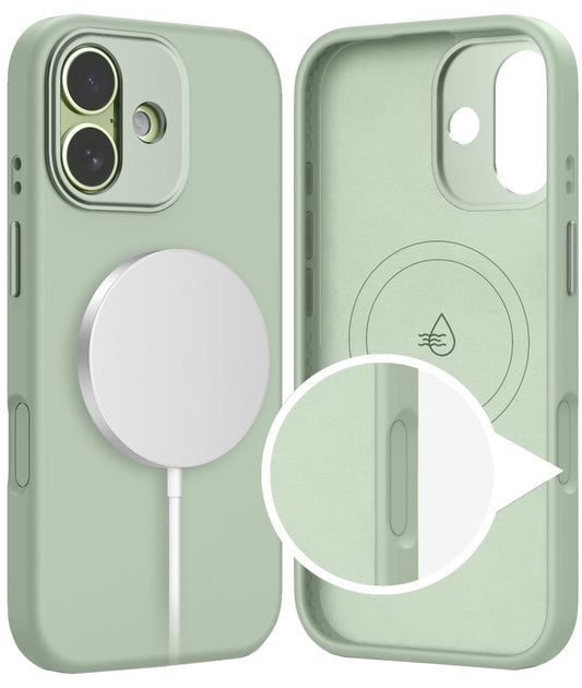MagSafe-deksel for Apple iPhone 17, Tech-Protect, Uniq, Grønn