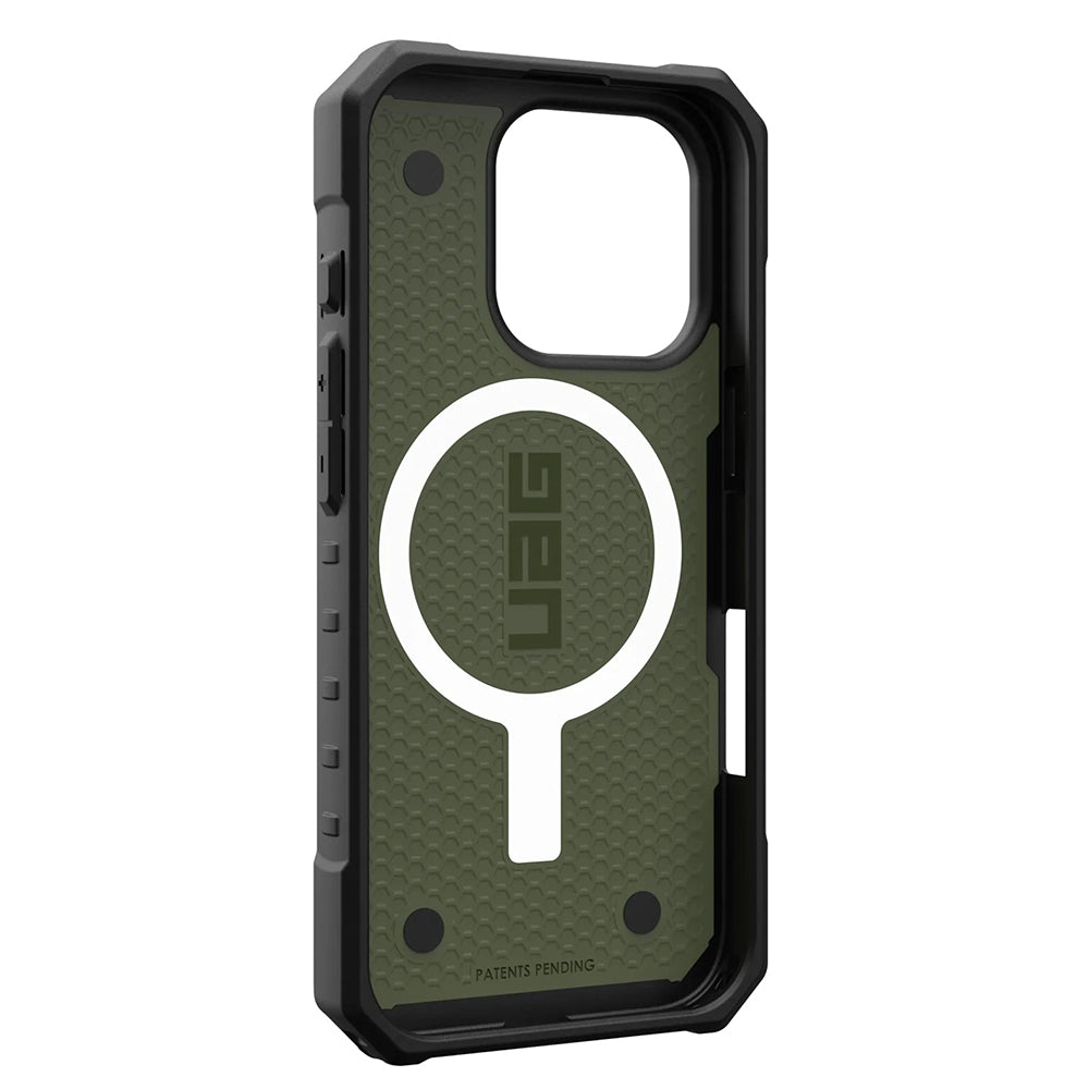 MagSafe-deksel for Apple iPhone 17 Pro, Urban Armor Gear, Pathfinder, Grønn, Reseglet