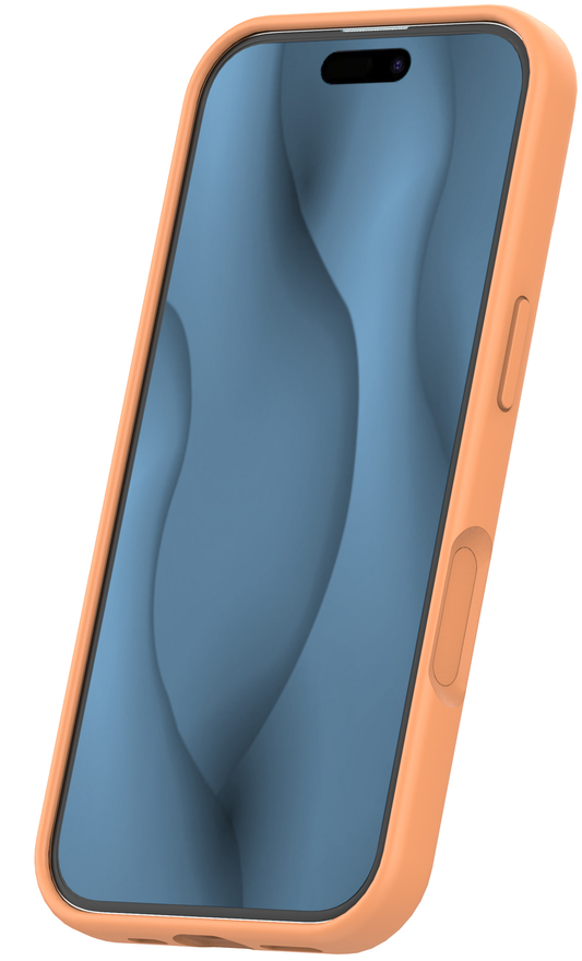 MagSafe-deksel for Apple iPhone 17, OEM, Silicone Thin, Oransje