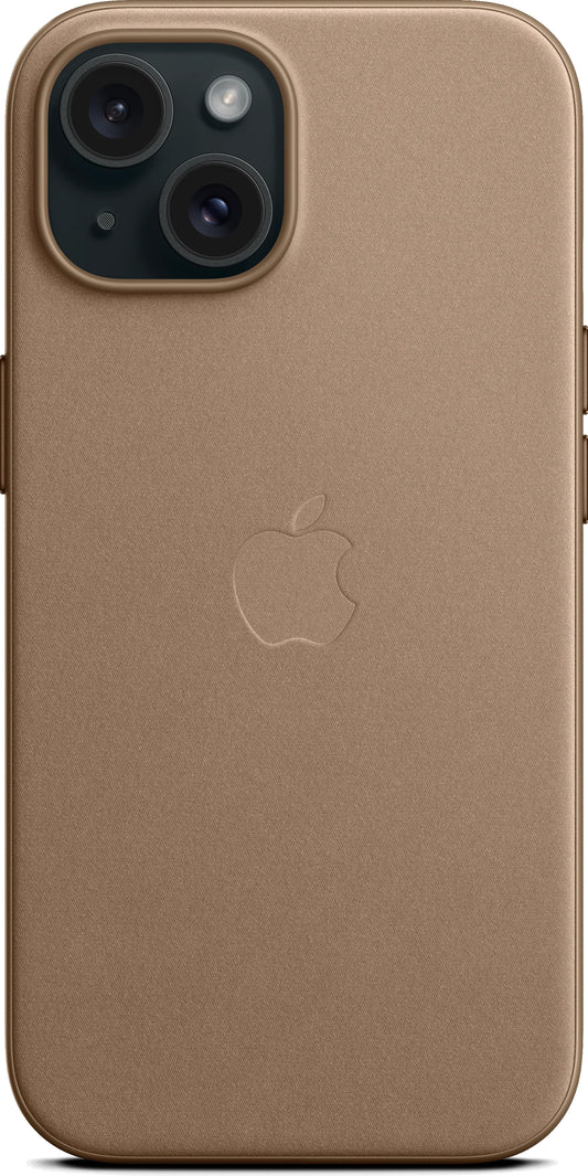 MagSafe-deksel for Apple iPhone 15, FineWoven, Brun MT3C3ZM/A