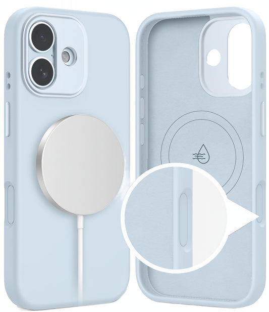 MagSafe-deksel for Apple iPhone 17, Tech-Protect, Uniq, Blå