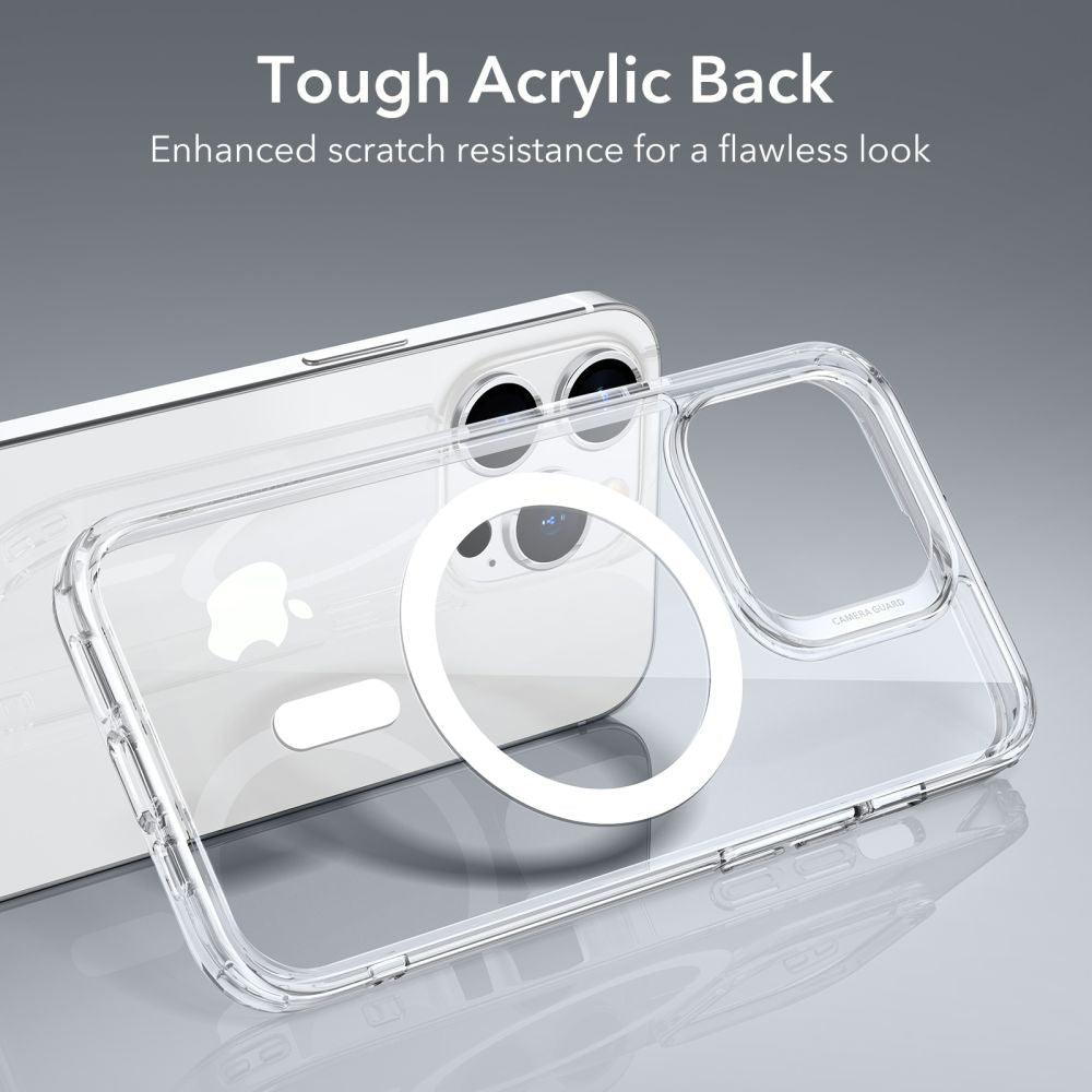MagSafe-deksel for Apple iPhone 14 Pro, ESR, Classic Hybrid, Gjennomsiktig