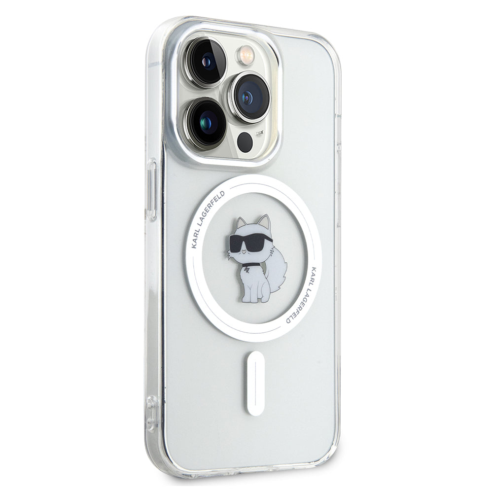 MagSafe-deksel for Apple iPhone 14 Pro, Karl Lagerfeld, IML Choupette, Gjennomsiktig