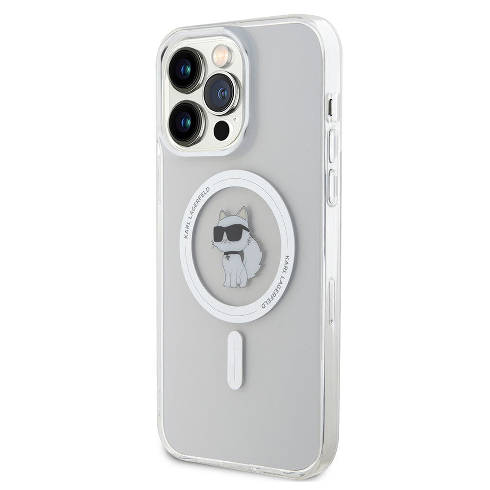 MagSafe-deksel for Apple iPhone 14 Pro Max, Karl Lagerfeld, IML Choupette, Gjennomsiktig