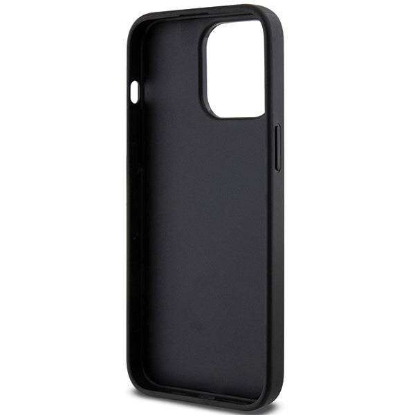 MagSafe-deksel for Apple iPhone 14 Pro Max, Karl Lagerfeld, Saffiano Gripstand Choupette, Svart