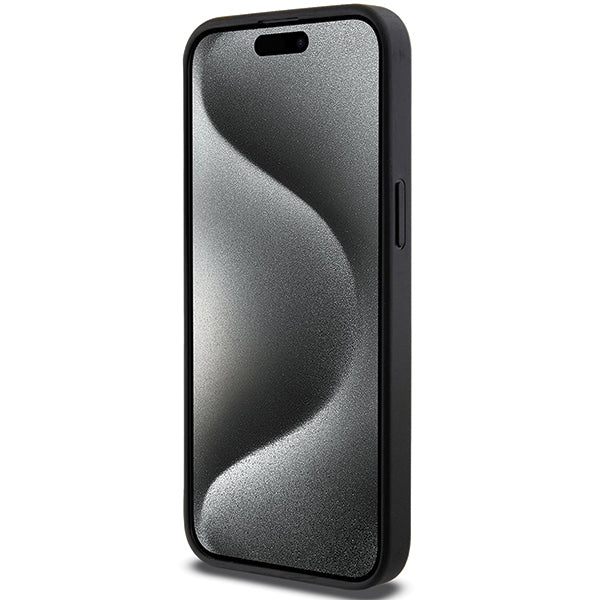 MagSafe-deksel for Apple iPhone 14 Pro Max, Karl Lagerfeld, Saffiano Gripstand Choupette, Svart