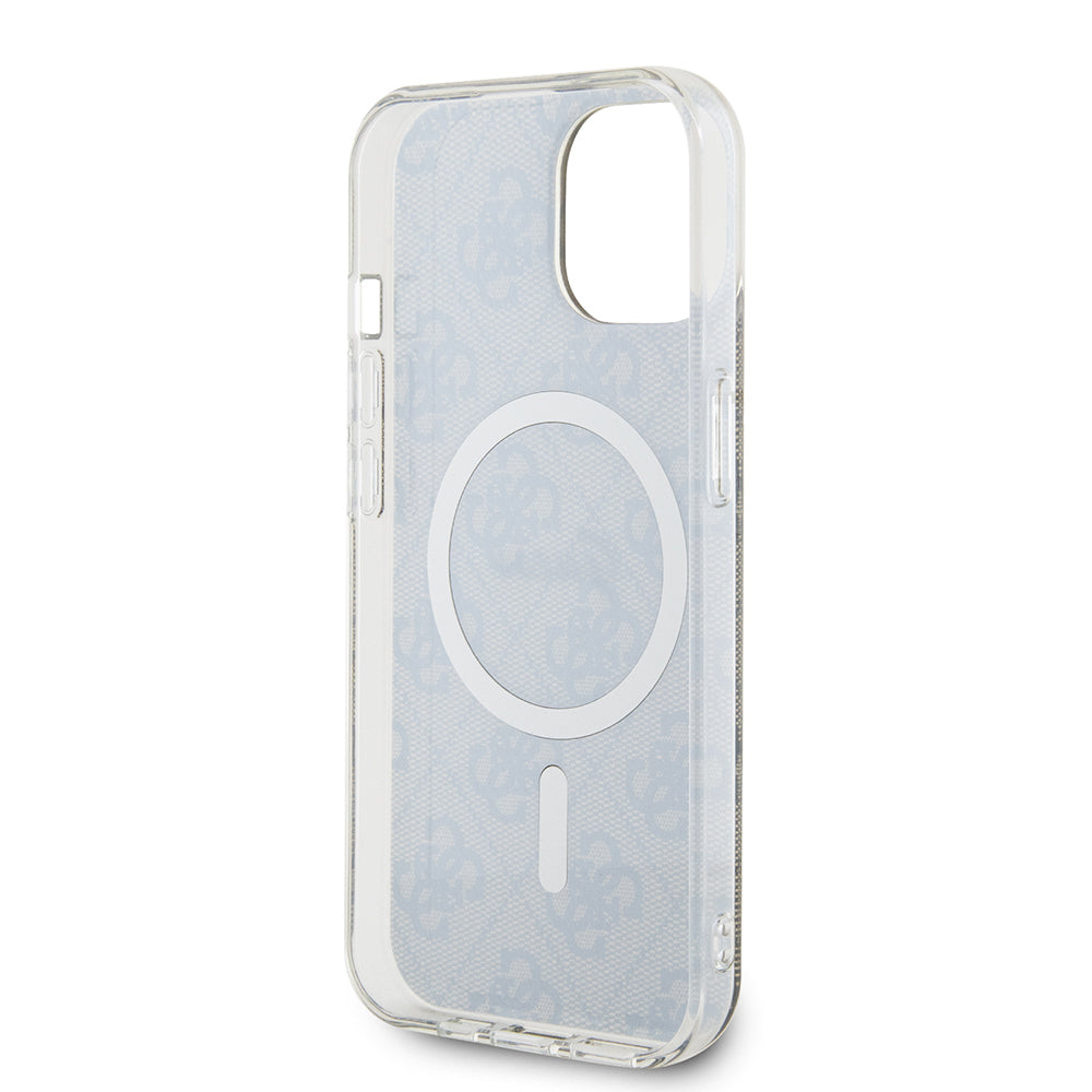 MagSafe-deksel for Apple iPhone 15, Guess, IML 4G, Brun